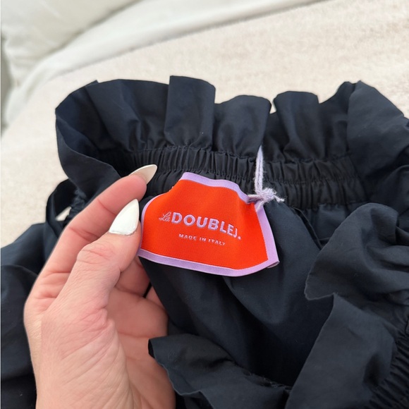 LA DoubleJ A-Line Skirt with Floral Patterns - Picture 5 of 7